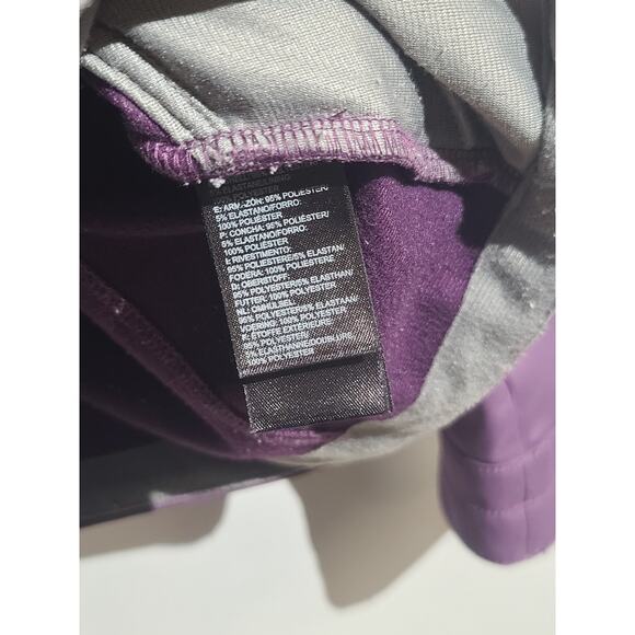The North Face Women’s Parkslope WindWall Softshell Jacket Medium Purple GUC - Picture 6 of 7